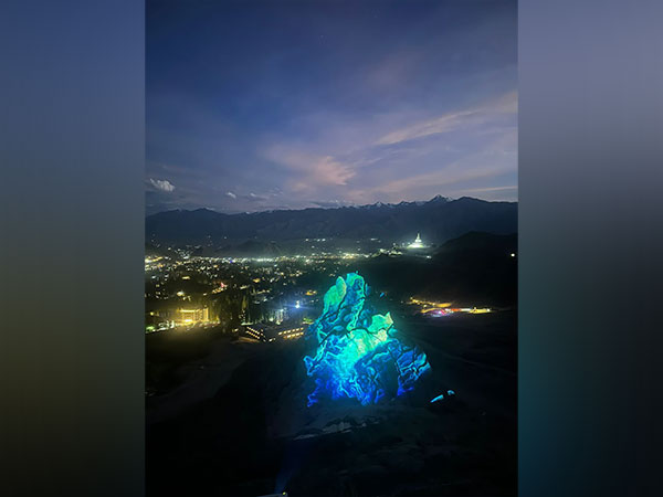 German artist to canvas art by projecting light on natural surfaces at Asia’s highest altitude exhibition