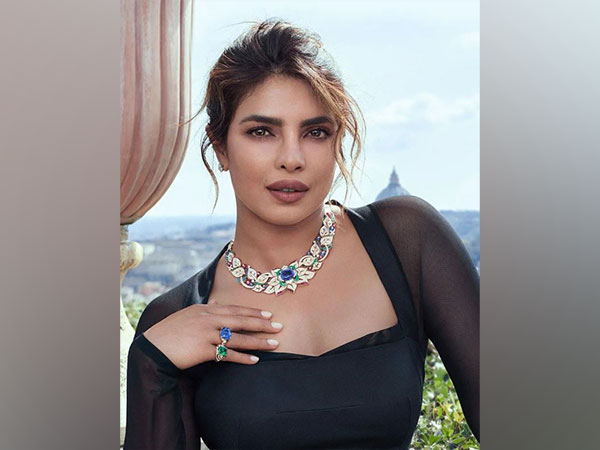 Indian actor Priyanka flaunts her diamonds in latest pics