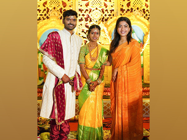 Indian Actor Rashmika attends her assistant’s wedding