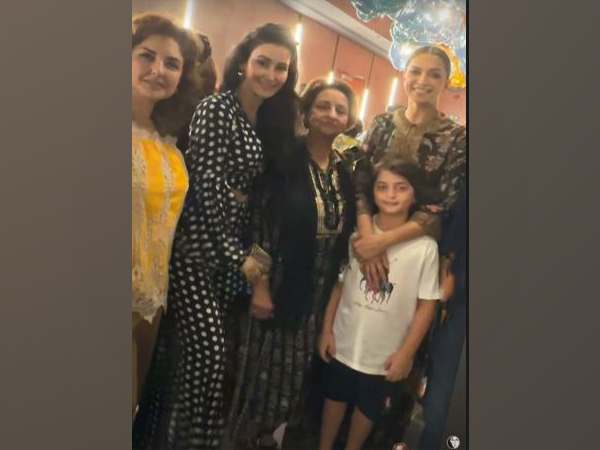 Indian actress Deepika Padukone holds Abram close at ‘Jawan’ screening