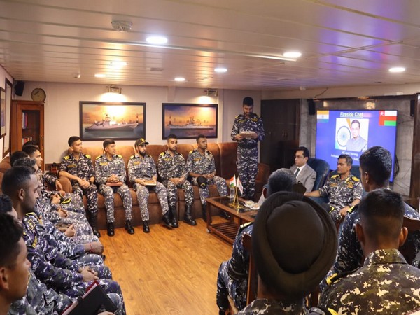 Indian Ambassador to Oman Amit Narang visits INS Talwar