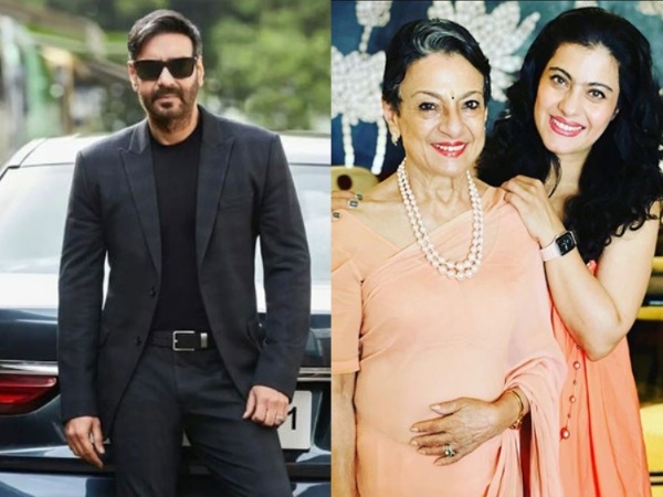 Indian Actor Ajay Devgn wishes mother-in-law Tanuja