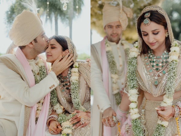 Indian Actor Parineeti -Raghav Wedding: First Pictures