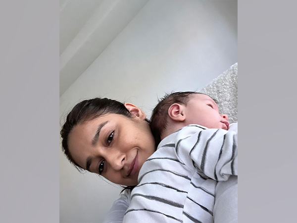 Indian Actor Ileana D’Cruz Celebrates Two Months with Son