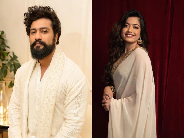 Bollywood actor Vicky and Rashmika in Laxman Utekar’s ‘Chaava.’