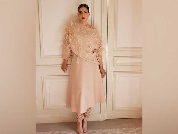 Indian Actress Sonam Shines at Paris Fashion Week