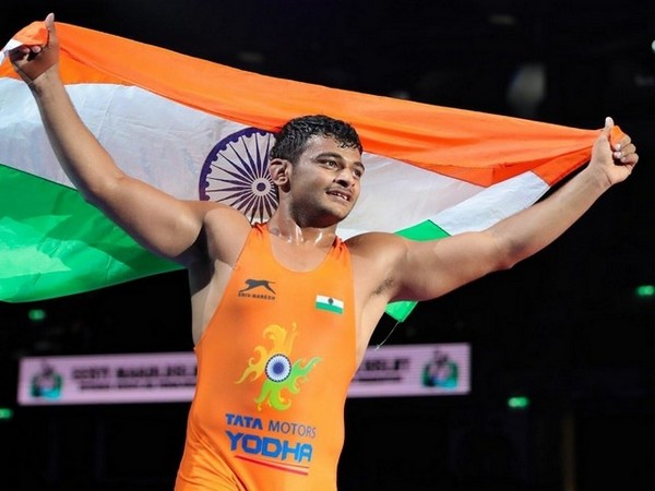 Deepak Punia in men’s freestyle final after defeating Uzbek’s Javrail Shapiev at Asian Games.