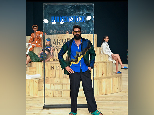 Indian actor Rana Daggubati’s Stylish Turn at Lakme Fashion Week 2023