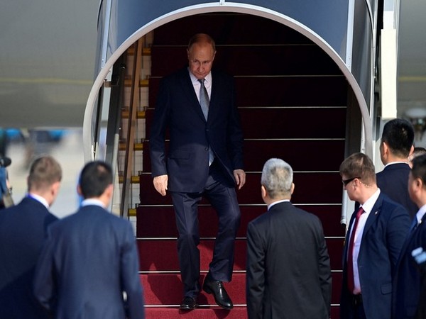 Russian President Putin arrives in China