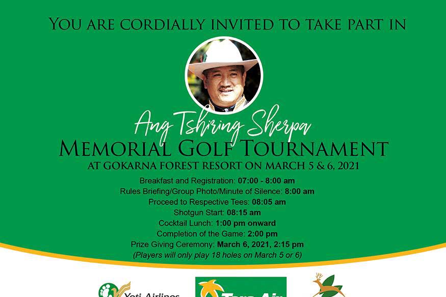 Ang Tshiring Sherpa Memorial Golf Tournament