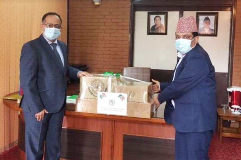 Pakistan provides medical equipment worth over Rs 19m to Nepal