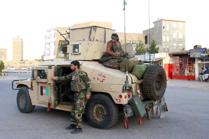 Afghan police return to jobs at Kabul Airport