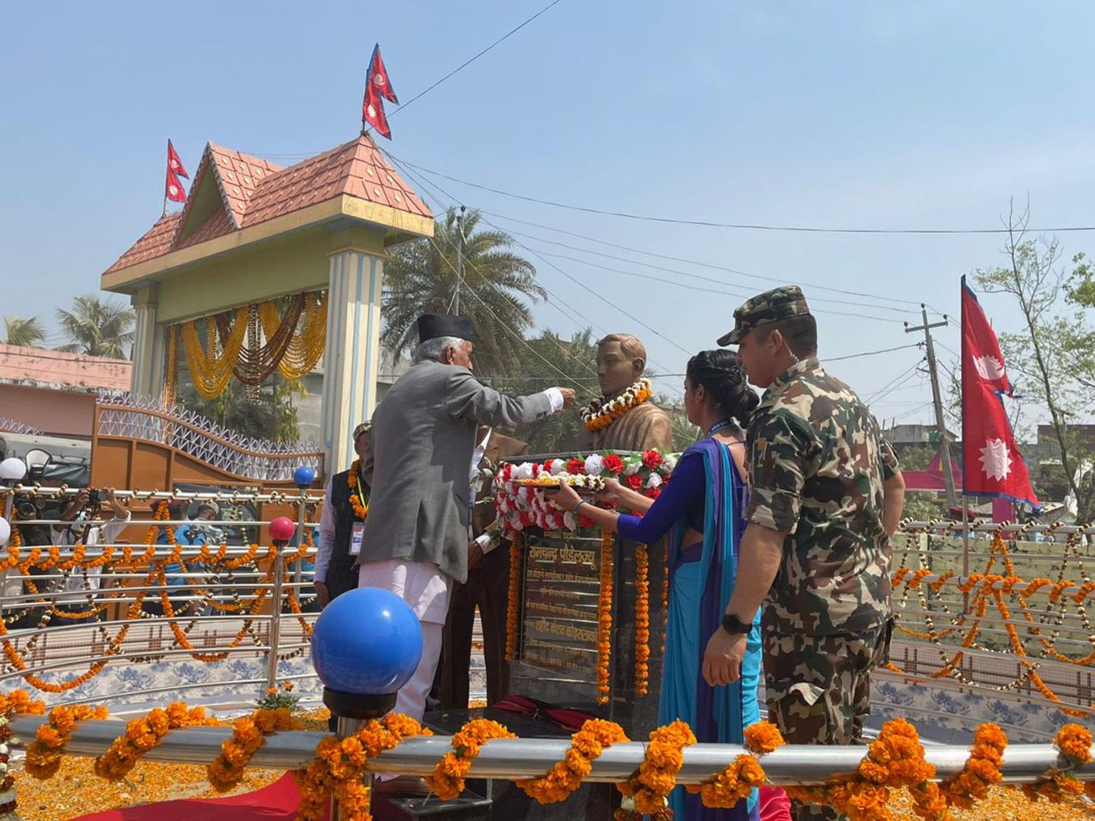 Upliftment of grassroots people is main objective of current system: President Paudel