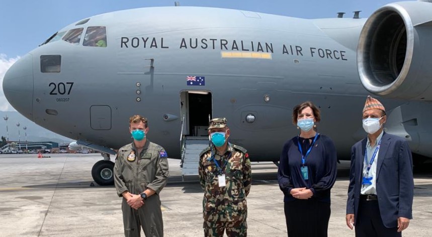 Australian medical support arrives at TIA