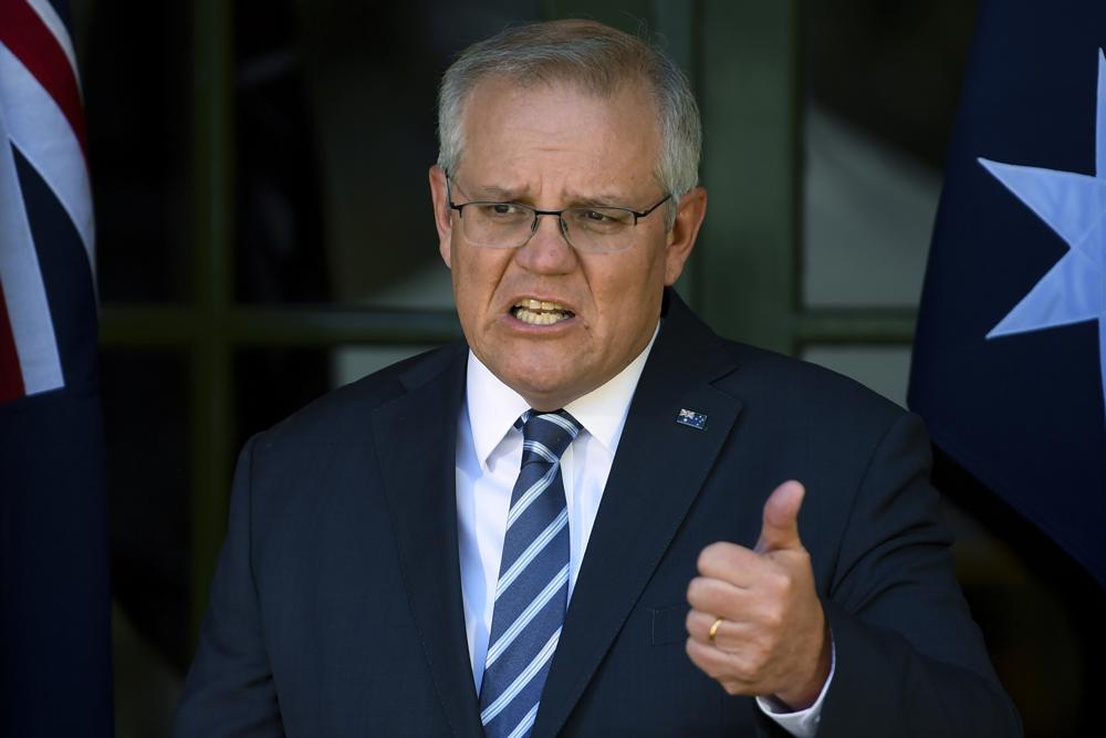 Australia to open for travelers from SKorea, Japan: PM Morrison