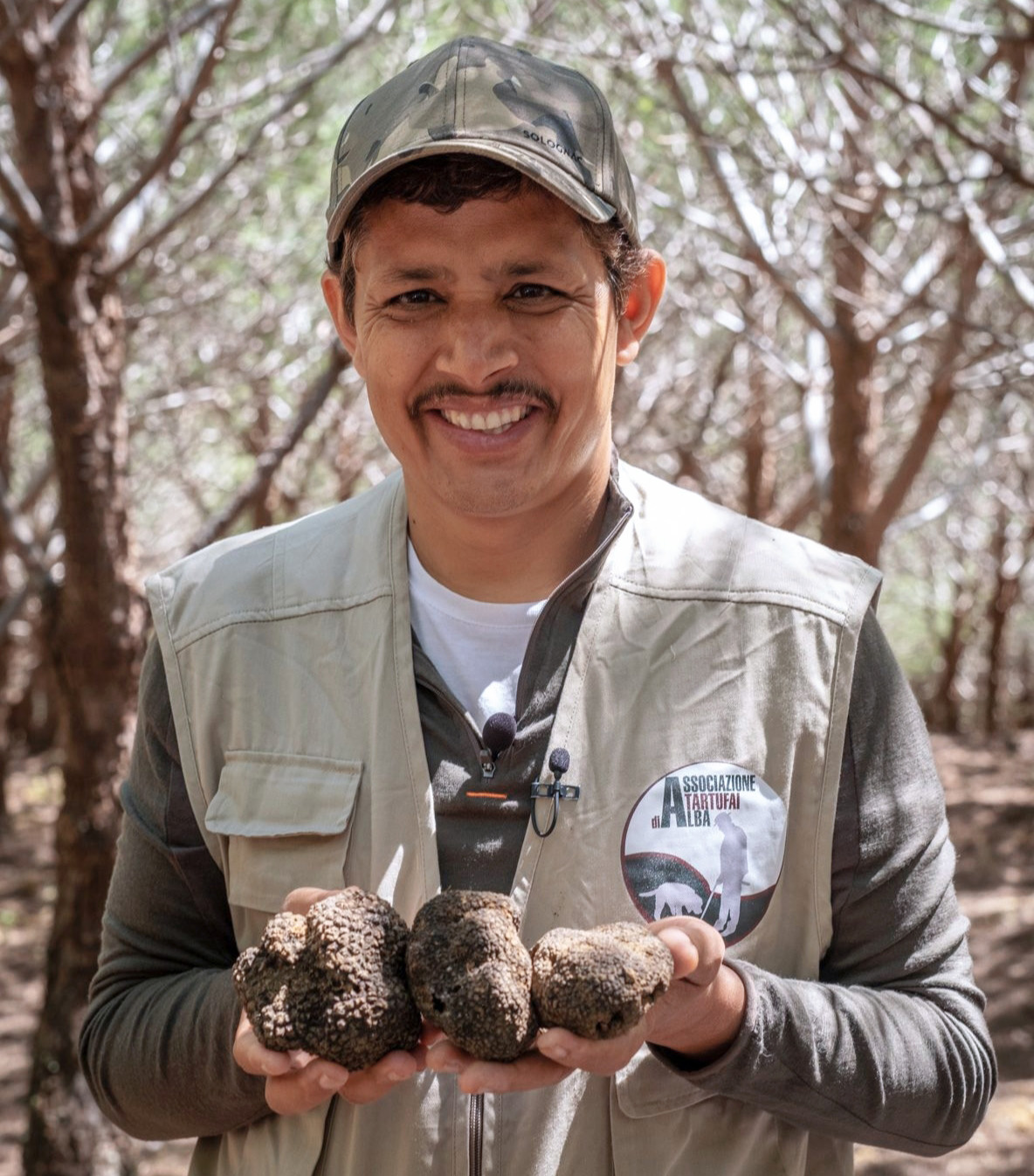 Nepali  Chef found black truffle for the first time in Portugal