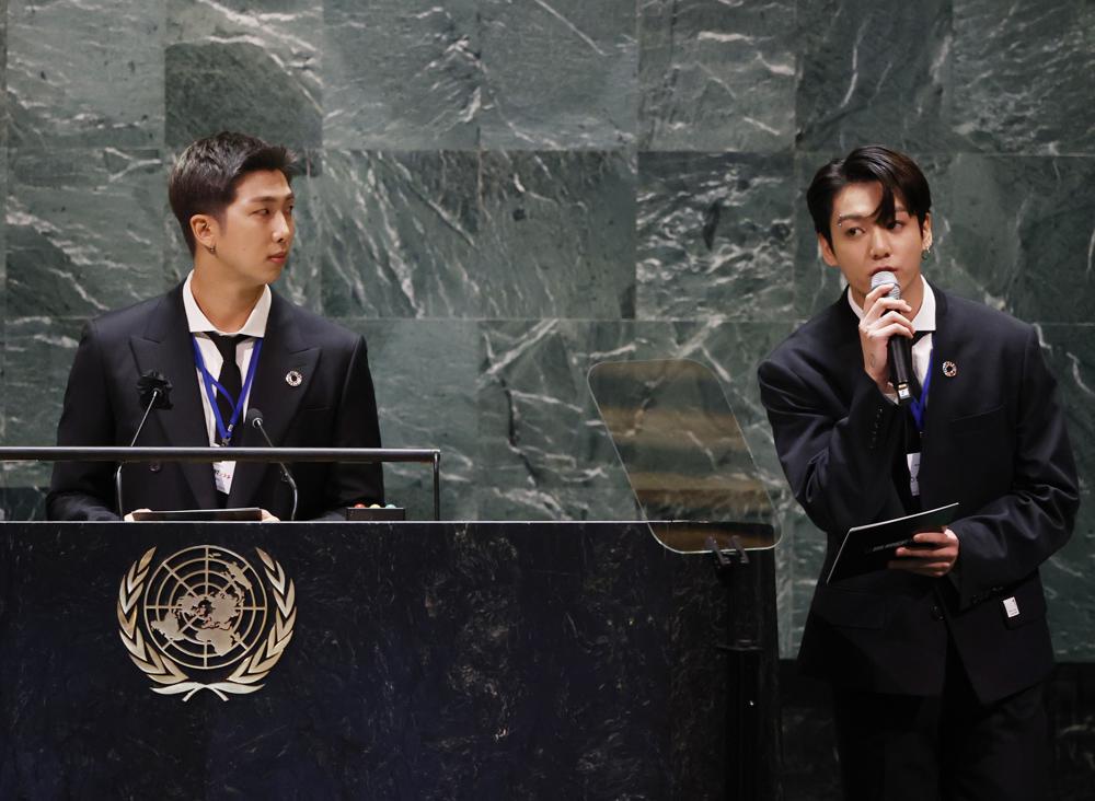 BTS dip into global diplomacy at UN gathering