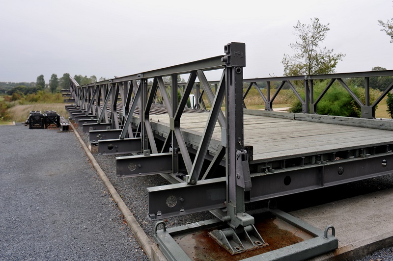 Bailey bridge installed 9 months after initial collapse