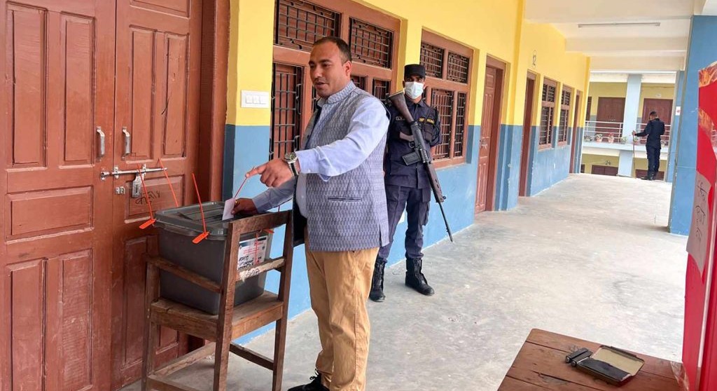 Voting taking place enthusiastically in Bajhang