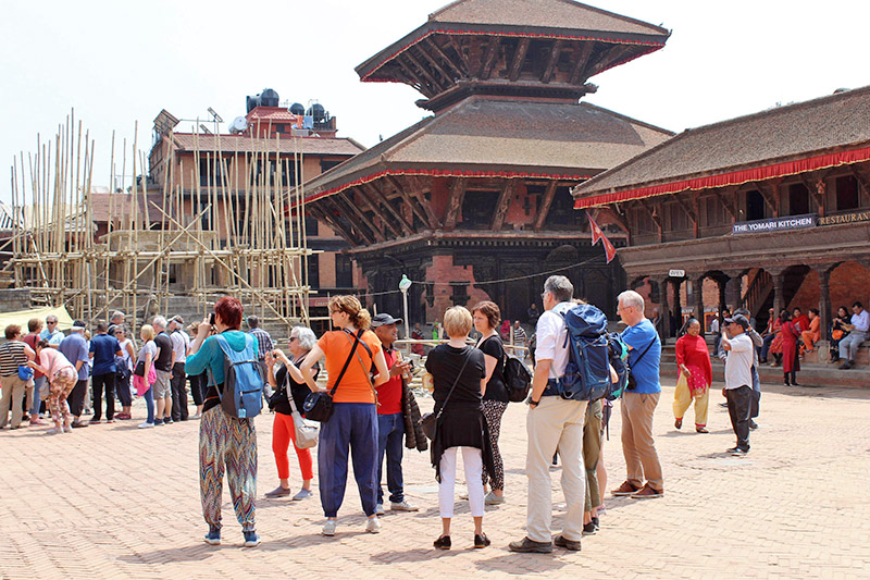 Nepal draws nearly 700 thousand tourists in nine months