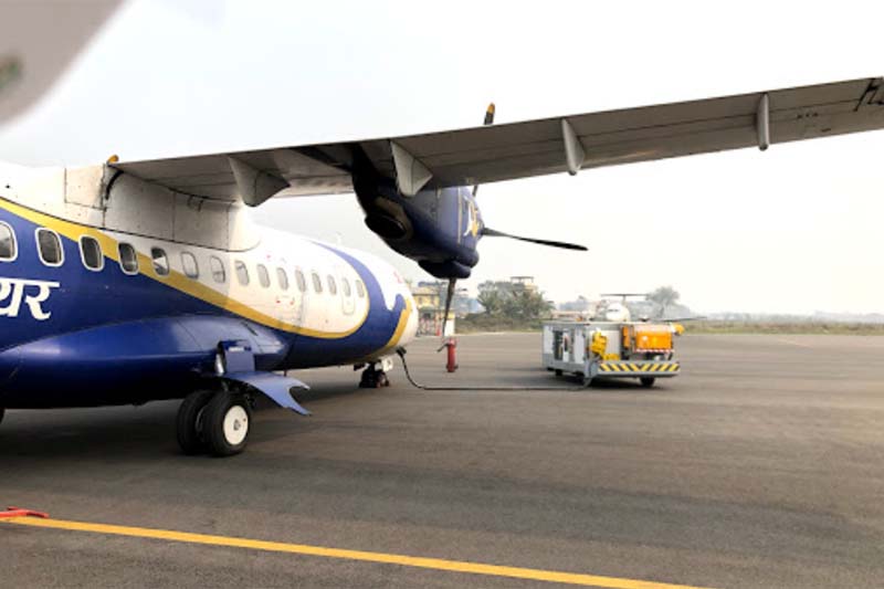 Flights to and from Bharatpur Airport disrupted