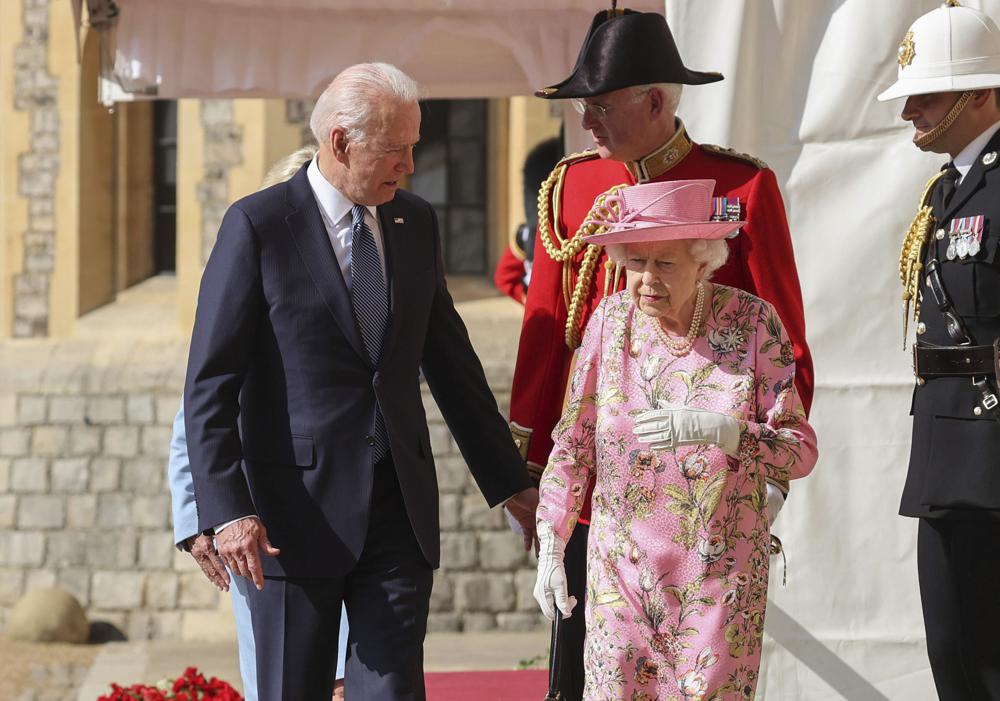 Biden says ‘very gracious’ queen ‘reminded me of my mother’