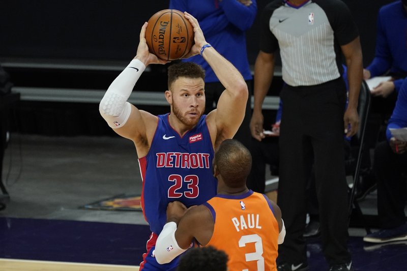 Blake Griffin’s time in Detroit is over