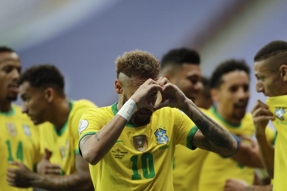 Brazil opens Copa America with 3-0 win over Venezuela