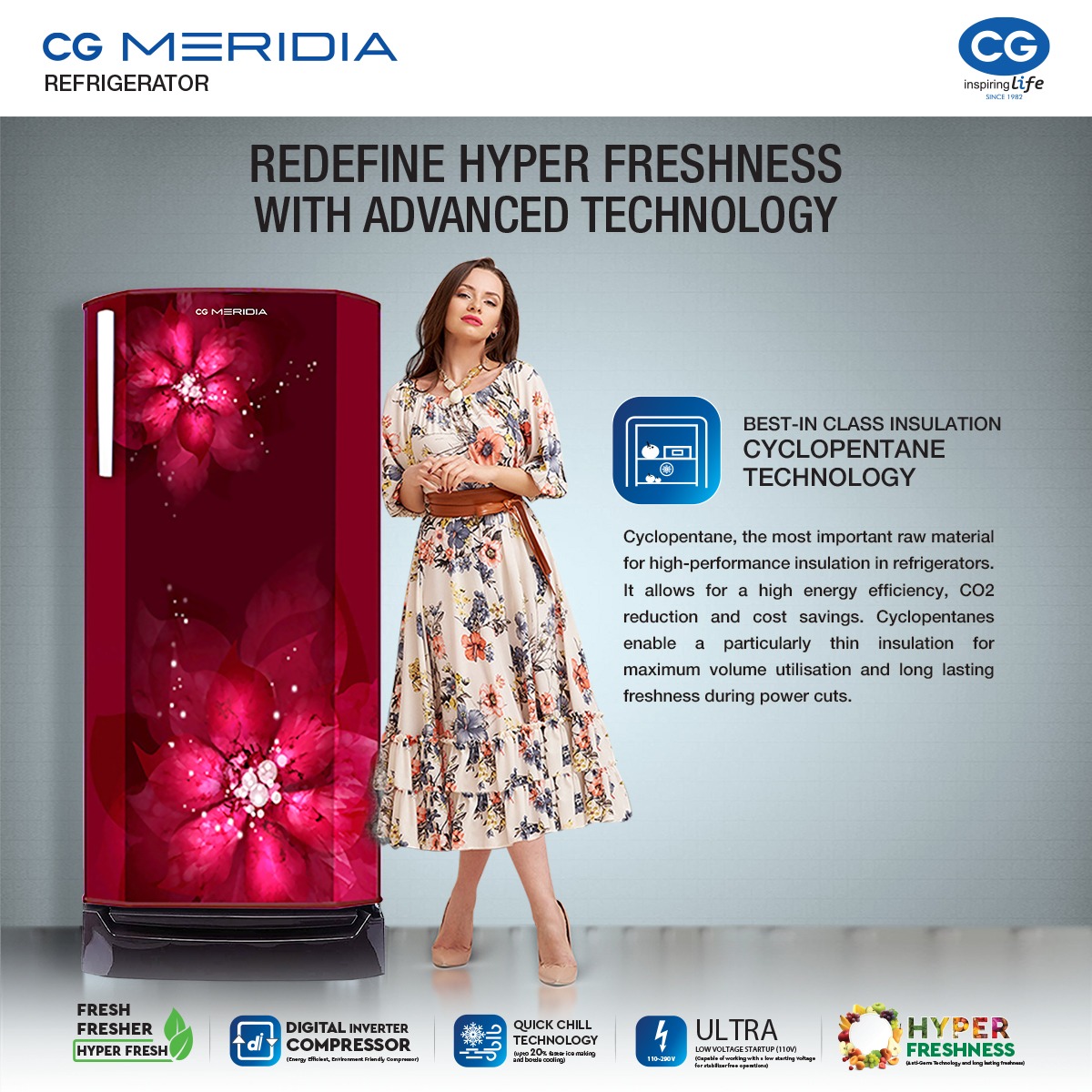 CG launches new premium fridge