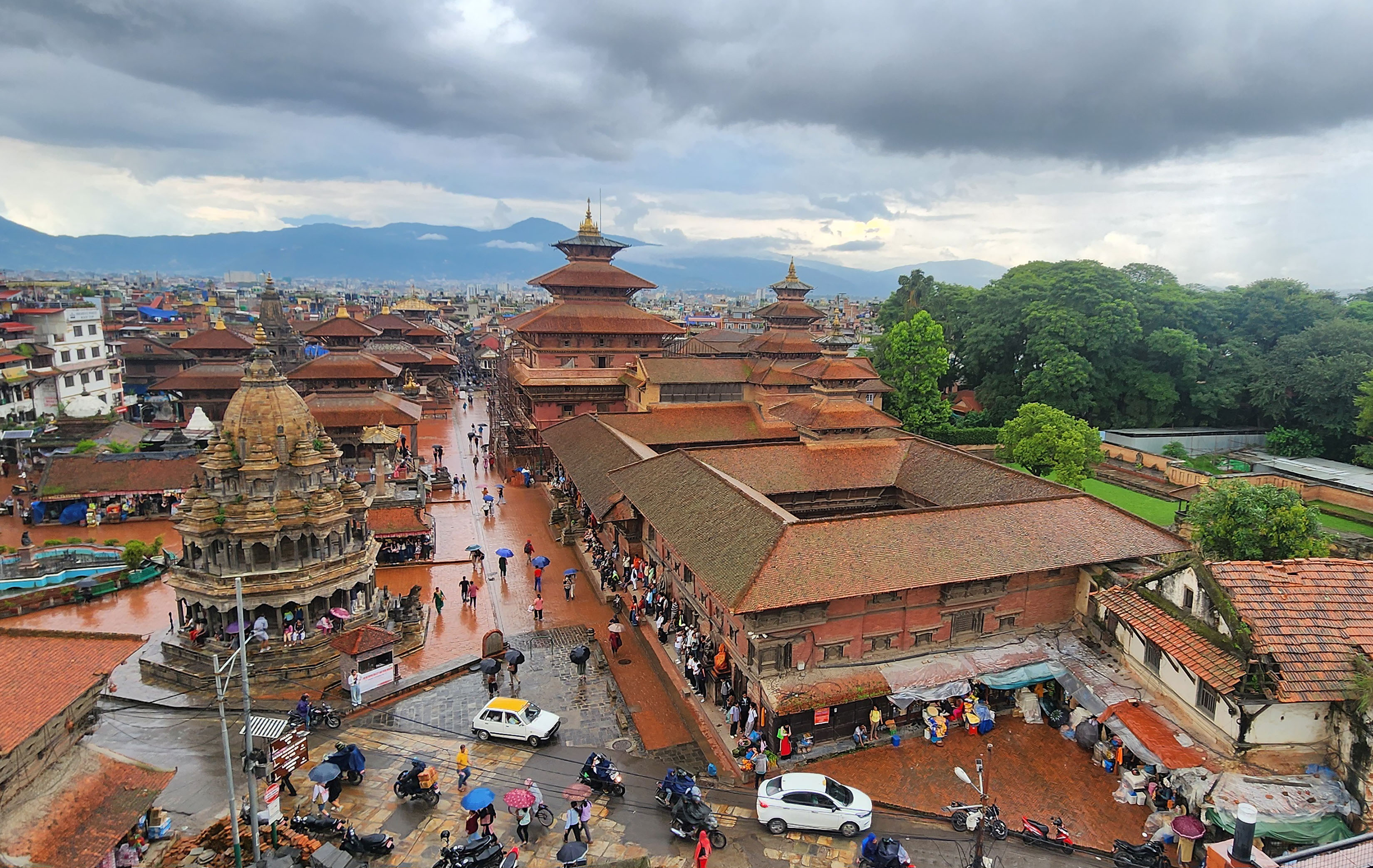 Patan palace area