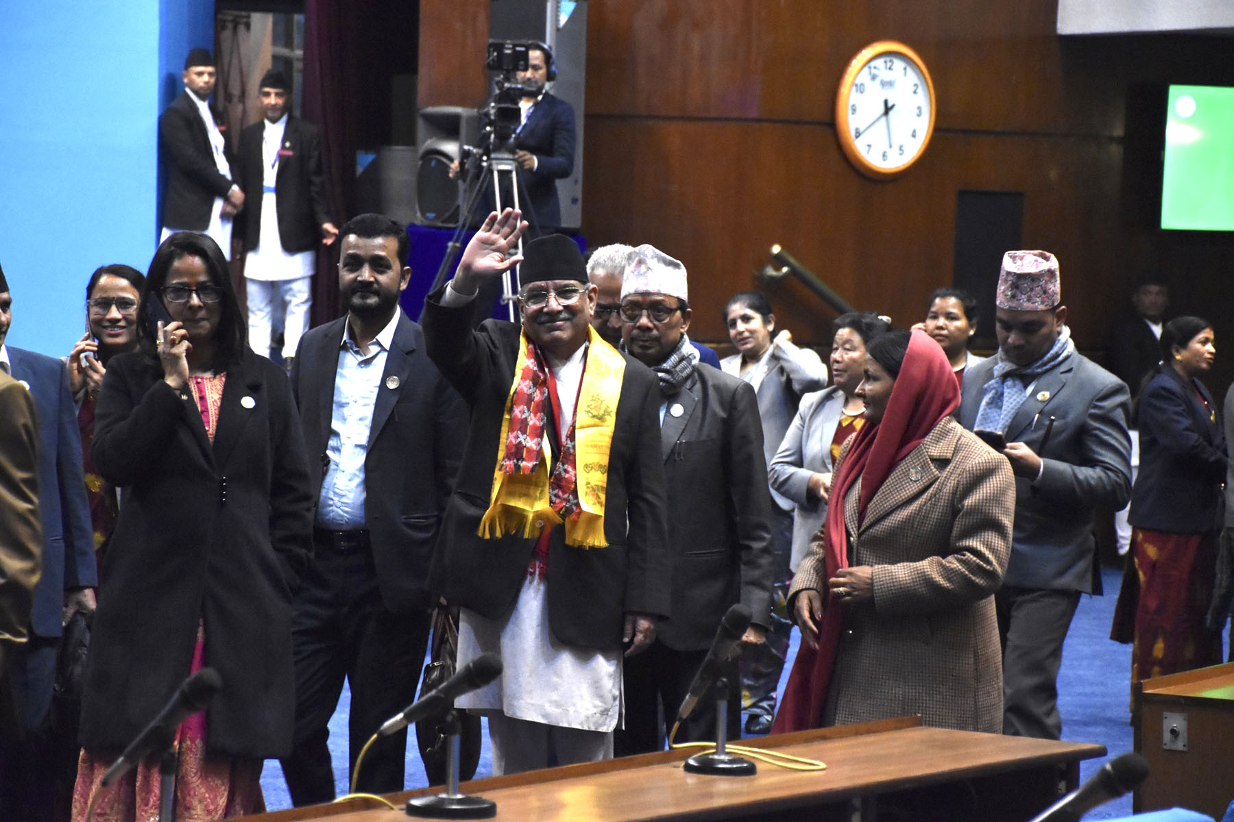 PM Dahal wins vote of confidence of 172 MPs