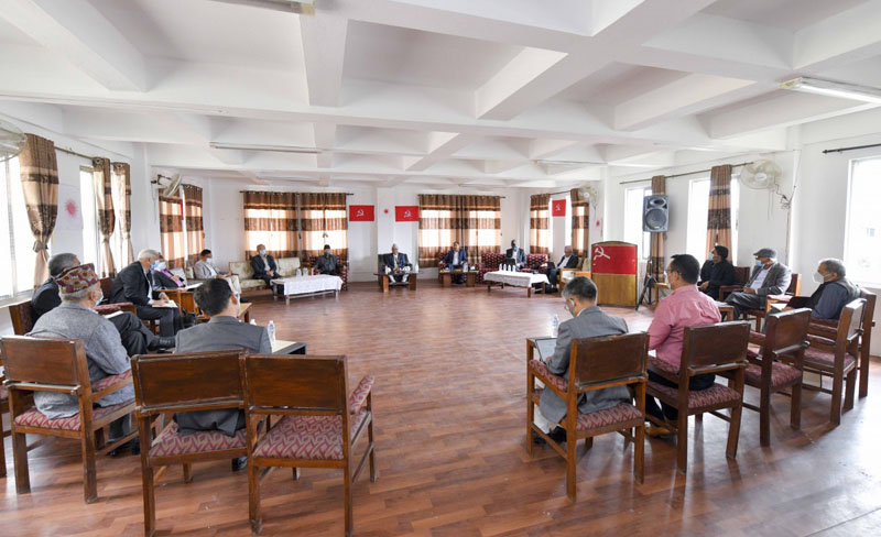 CPN UML lawmakers who vote for Deuba to be expelled from party