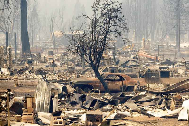 Dixie Fire destroys most of California downtown