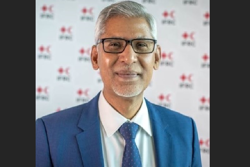 International Red Cross SG Chapagain leaves for Sri Lanka