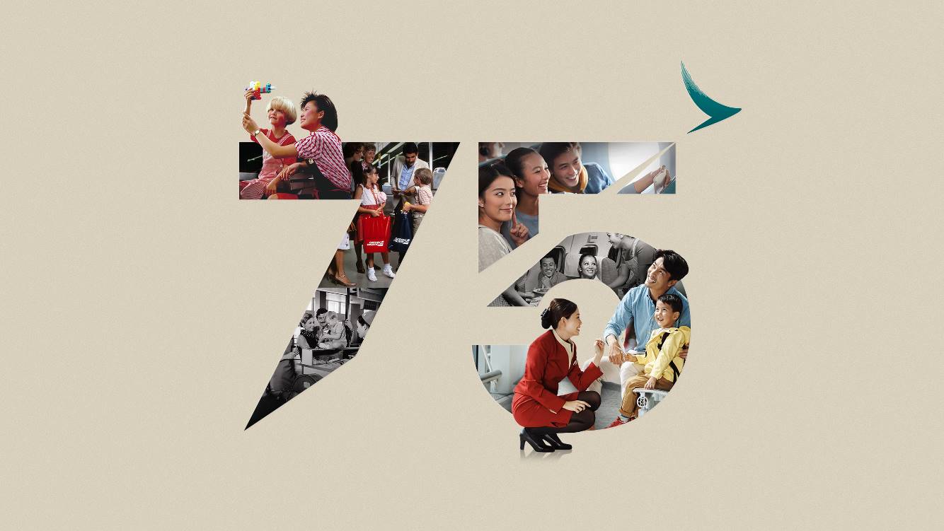 Cathay Pacific marks 75 years