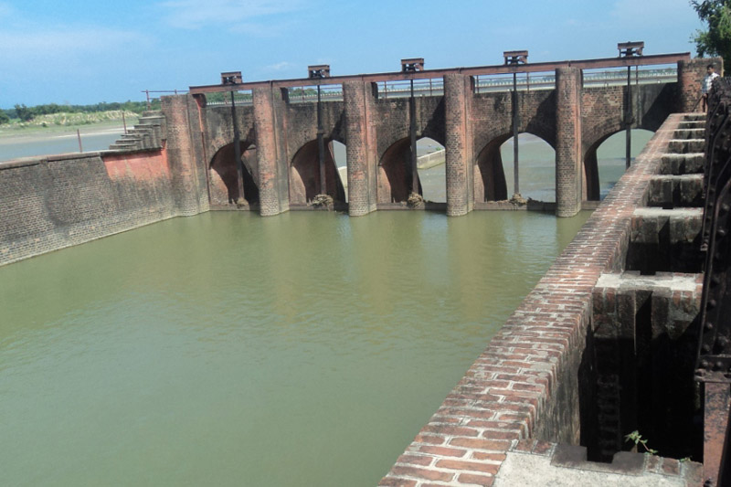 Nepal’s oldest canal collapses due to incessant rain