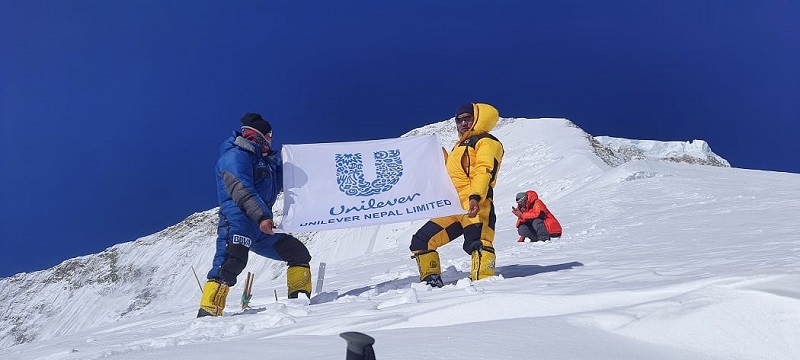 Unilever Nepal collects, processes waste from Mt Dhaulagiri