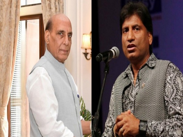 Rajnath Singh dials AIIMS Director to take an update on Raju Srivastava’s health