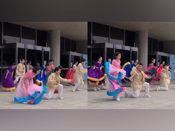 Korean Students dance to Madhuri’s song Ghaghra