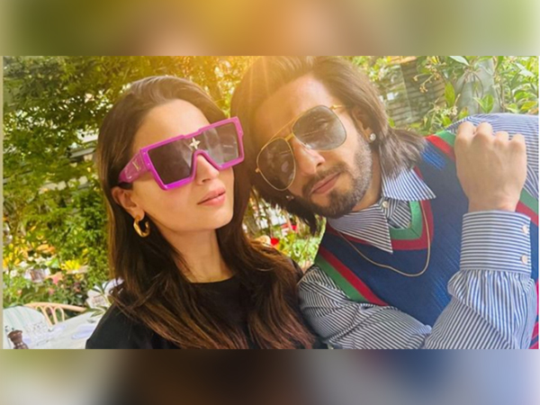 ‘Rocky aur Rani’ duo Alia-Ranveer enjoy lunch with KJo