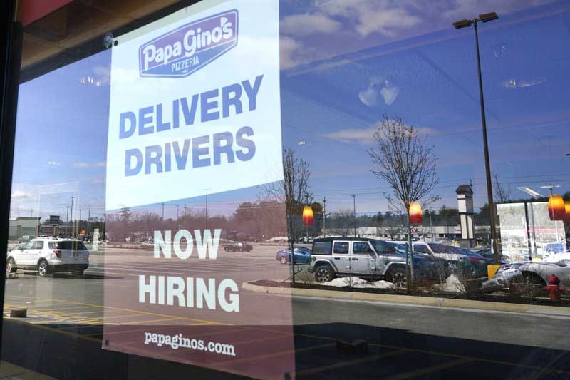 US jobless claims fall to 684,000, fewest since pandemic