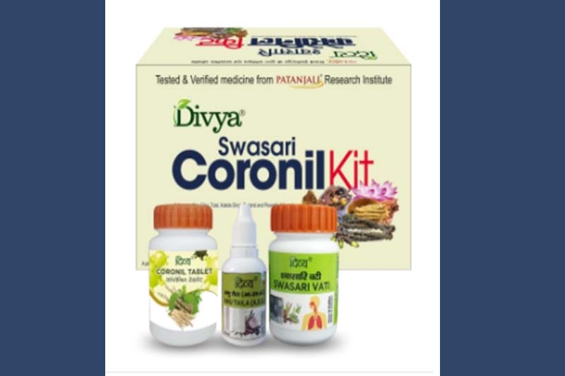 Coronil will not be used: Department of Ayurveda