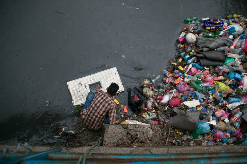 Unmanaged wastes fill Kathmandu streets