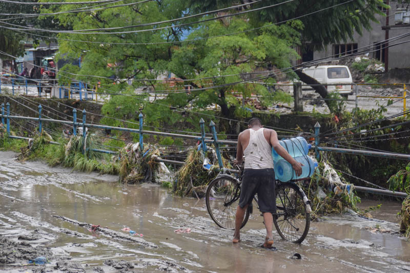 Urbanization, monsoon and poor drainage causing flash floods in Kathmandu