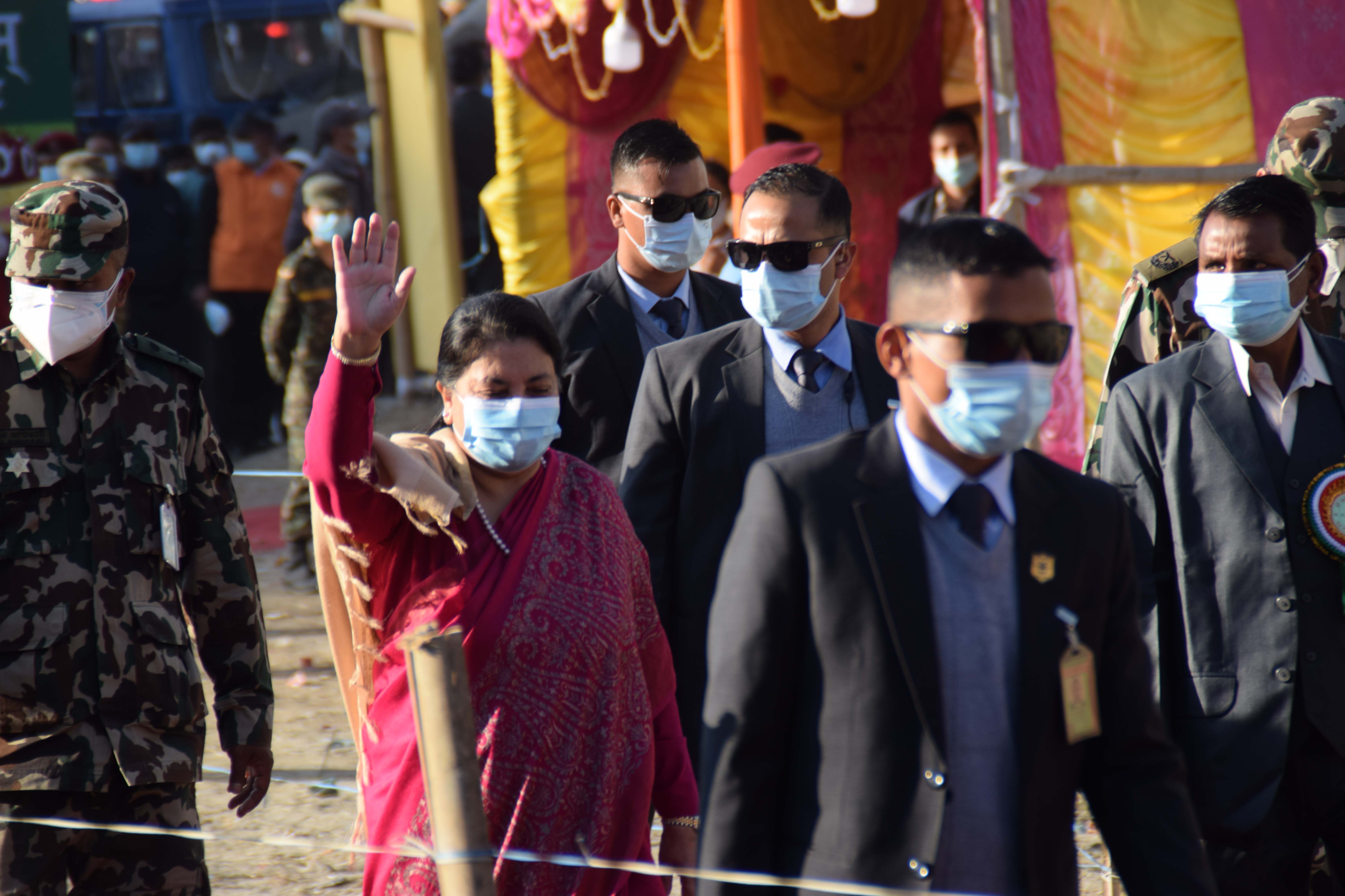 President Bhandari in Butwal