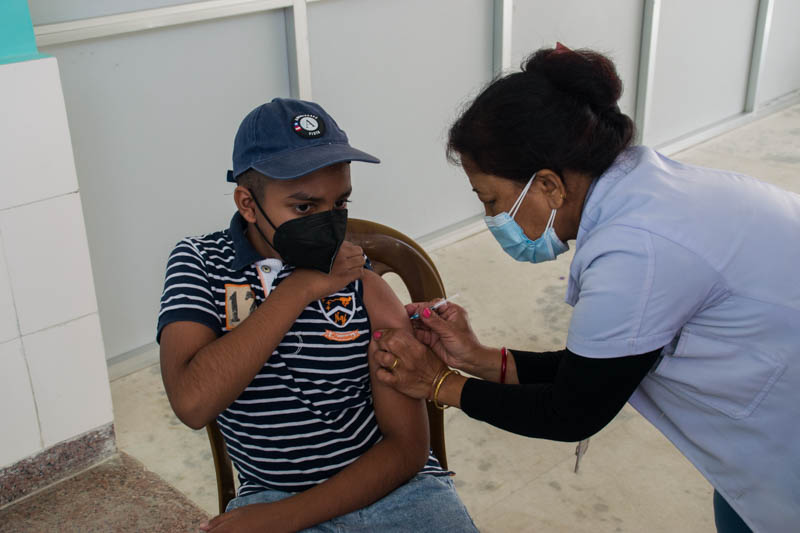 In pictures: Pfizer vaccination administered for children