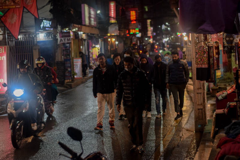 Alluring Thamel on Friday evening