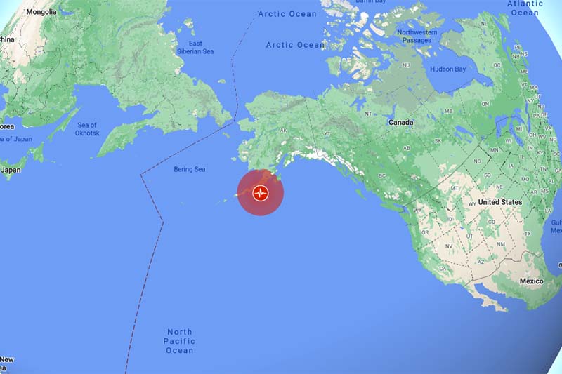 Tsunami warning issued for parts of Alaska after 8.2 quake