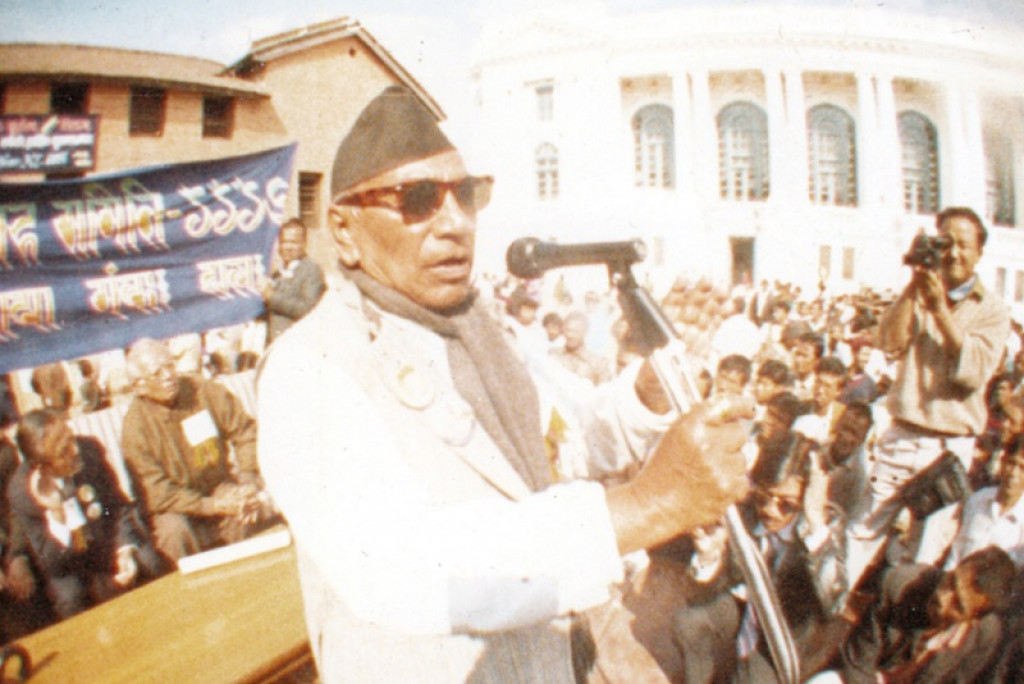 Leader Ganesh Man Singh’s statue unveiled