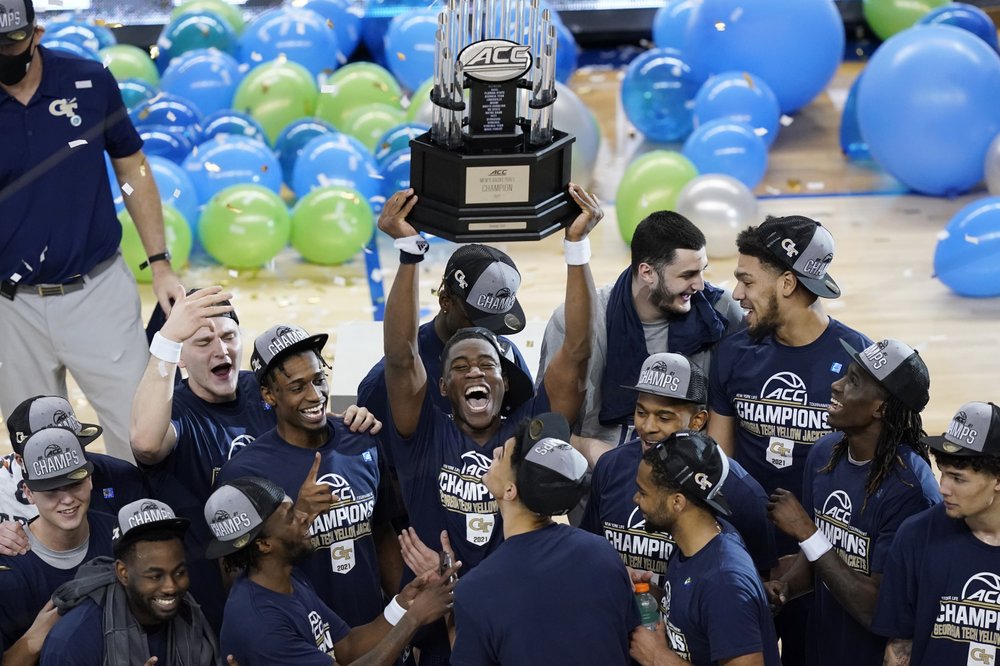 Devoe, Georgia Tech beat No. 15 FSU 80-75 for ACC title